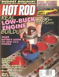 March 1994 Hot Rod Pro Street Graphics Pictorial Willys 1991 F 150 