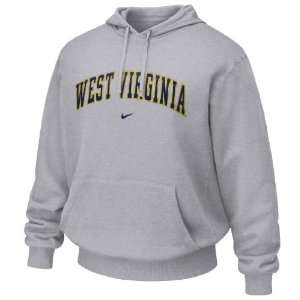  West Virginia Mountaineers Grey College Embroidered Hoody 