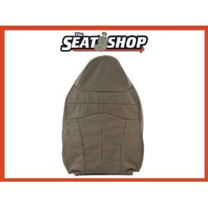  99 00 01 Ford F150 Lariat Bucket Grey Leather Seat Cover 