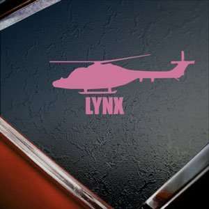  LYNX Pink Decal Military Soldier Car Truck Window Pink 