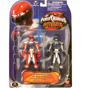 Power Rangers Operation Overdrive Twin Pack Red Ranger & Black Ranger 