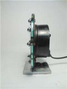   Gilbert Rohde Blue Mirror Desk Clock Machine Age Cir 1930 EX Original