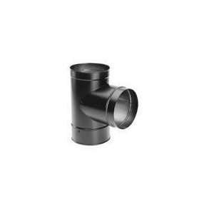   Plus 196007 Duravent 7 Inch Tee Black Stovepipe: Home & Kitchen