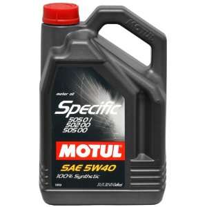  Motul 842451 5W 40 Synthetic Gasoline and Diesel Engine Oil 