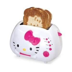  Hello Kitty 2 Slice Wide Slot Toaster with Cool Touch 