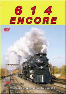 614 Encore Chesapeake & Ohio DVD NEW 4 8 4 CSX Banklick Lousiville 