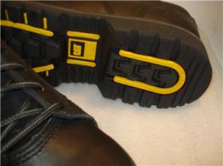 CATERPILLAR mens WORK shoes black color US sz 8 M  