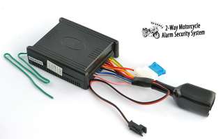 Way Motorcycle Alarm Security System Audio and visual alarm signals 