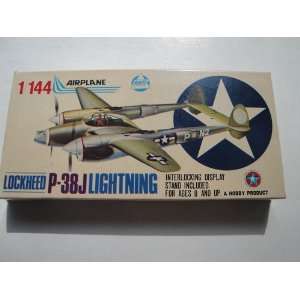 Airplane Kit 1/144 Lockheed LightningUS Army Fighter