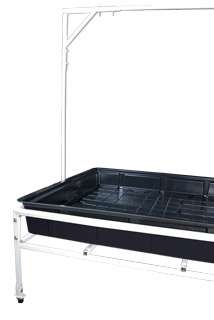 2x4 Tray Stand w/light Kit & Black Flood Table