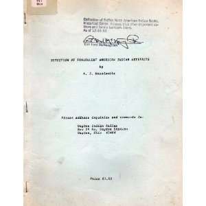  Detection of Fraudulent American Indian Artifacts Books