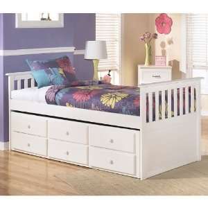  Ashley Furniture Lulu Trundle Storage Bed (Twin) B102 53 