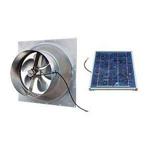  10 Watt Gable Solar Attic Fan by Natural Light