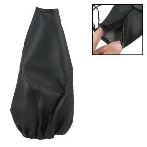   Black Faux Leather Protective Cover for Car Shift Knob Automotive