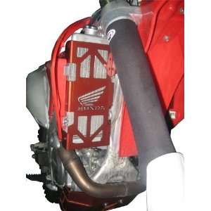  Honda CRF 450X Radiator Protector Silver: Automotive