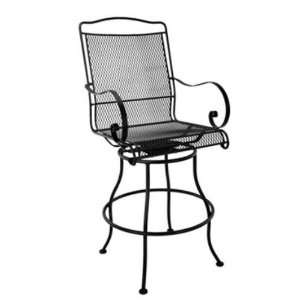  O.W. Lee Avalon Swivel Bar Stool with Arms 4374 SBSSP44GR 