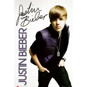  Justin Bieber Poster Dark Vest