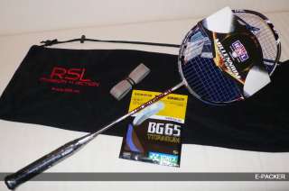 RSL Racket has been highly recomemed by most of badminton players, for 