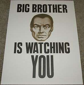 Big Brother Is Watching You OBEY poster Shepard Fairey  