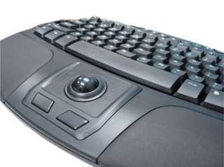 Periboard 711 Wireless Ergonomic Keyboard w/ trackball  