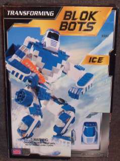   for a Mega Bloks Transforming Blok Bots Ice #9337, brand new in box
