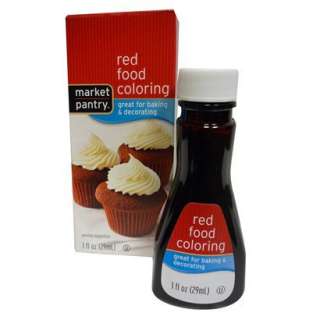 Market Pantry® Red Food Coloring   1 ozOpens in a new window
