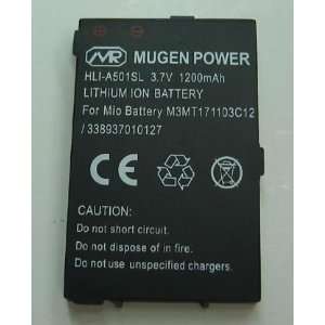  Mugen Power 1200mAh Battery for Mitac Mio A501  