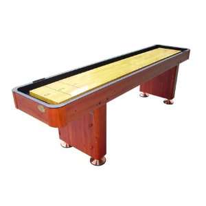  Berner Billiards Cherry 9 Shuffleboard Table: Sports 