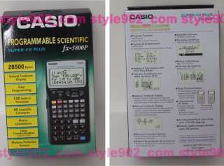 New CASIO FX 5800P Scientific Calculators FX5800P  