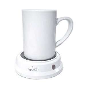  RIVAL White Beverage Warmer w/ Eight Ounce Mug BW8M WH 