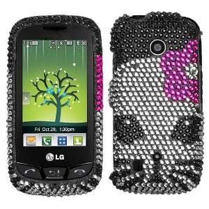  LG VN270 (Cosmos Touch) Kitty Full Diamond Bling Cell Phone 
