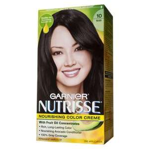 Target Mobile Site   Garnier Nutrisse Hair Color: 10 Black Licorice 