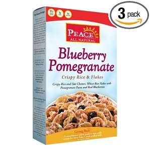 Peace Cereal    Blueberry Pomegranate, 12 Ounce (Pack of 3)  
