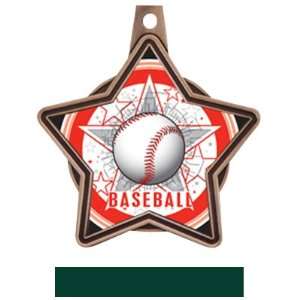  Hasty Awards All Star Insert Custom Baseball Medals BRONZE MEDAL 