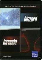 NEW The Weather Channel Blizzard and Tornado 2 DVD Set 757456992389 