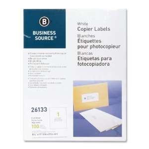  Business Source Copier Full Sheet Label