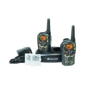  Midland 24 Mile Camouflage Gmrs 2 Way Radios W/ Batteries 