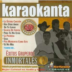  Karaokanta KAR 4578   Inmortales Vol. 8   Spanish CDG 