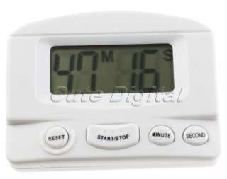 Digital LCD Kitchen Cooking Timer Sport Countdown Clock  