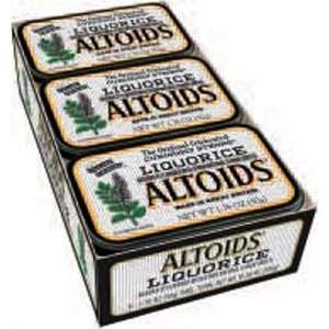 Altoids Mints, Liquorice, 1.76 Ounce Tins  Grocery 
