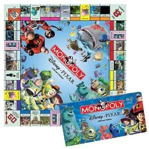 Monopoly   Disney Pixar edition Toys & Games