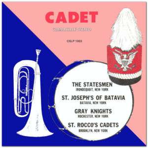 1962 Cadet Drum Corps CD St. Roccos, St. Joes, Grey Knights 