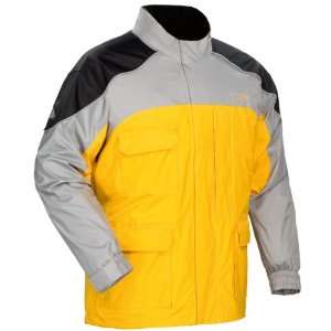   Bike Racing Motorcycle Rain Suits   Color: Yellow, Size: 2X Large
