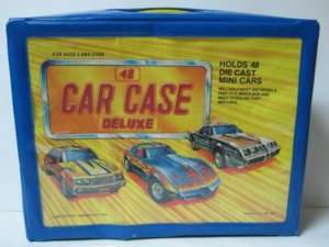 Tara Toy Corp Handled Carry Case box plus 24 cars  
