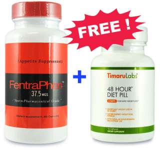 FENTRAPHEN + 48 HOUR DIET PILL Weight Loss and Detox 705105301846 