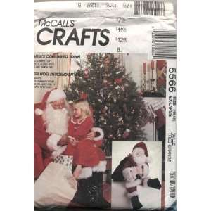   Costume, Bag and Santa Doll Sewing Pattern #5566 Arts, Crafts