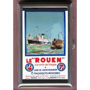  LE ROUEN CRUISE SHIP LINER Coin, Mint or Pill Box Made in 