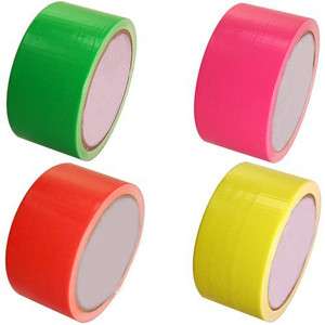 Pack Assorted Colors Bright Duct Tape   Always Have The Right Roll 