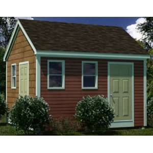  12x14 Shed Plans   How To Build Guide   Step By Step 
