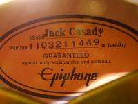 Epiphone Jack Casady Metallic Gold Electric Bass Guitar EBJCMGCH1 NICE 